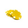 Poker Chips: Dice, 11.5 Gram / Heavy Weight, Yellow